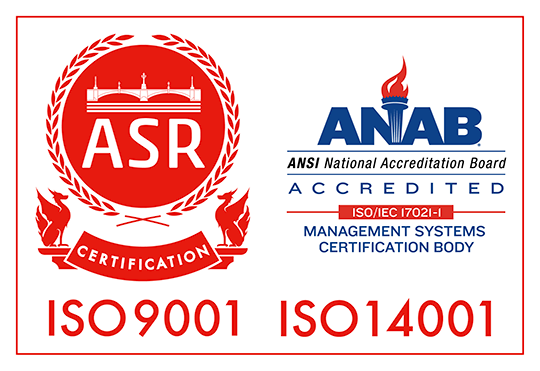 ISO9001、ISO14001